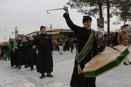 مراسم عزاداری شهادت حضرت فاطمه زهرا(س) در قم‎