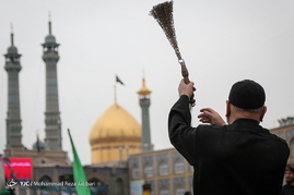 مراسم عزاداری شهادت حضرت فاطمه زهرا(س) در قم‎