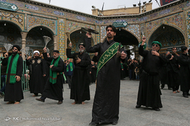 مراسم عزاداری شهادت حضرت فاطمه زهرا(س) در قم‎
