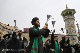 مراسم عزاداری شهادت حضرت فاطمه زهرا(س) در قم‎