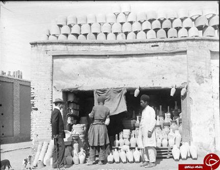 کوزه فروشى با مشتری خارجی در تهران