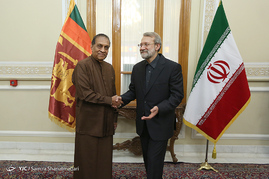 دیدار رییس مجلس با رییس مجلس سریلانکا