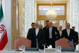 دیدار ظریف با سفرای کشورهای مشترک المنافع
