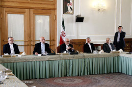دیدار ظریف با سفرای کشورهای مشترک المنافع
