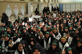 دیدار مسئولان و دست‌اندرکاران راهیان نور با رهبرمعظم انقلاب