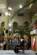 دیدار مسئولان و دست‌اندرکاران راهیان نور با رهبرمعظم انقلاب