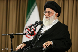 دیدار مسئولان و دست‌اندرکاران راهیان نور با رهبرمعظم انقلاب