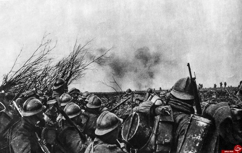 نبرد نیروهای فرنسوی با آلمانی 1916
