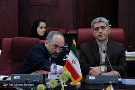 دیدار علی طیب نیا وزیر اقتصاد و دارایی با معاون نخست وزیر جمهوری اسلواکی و هیئت همراه