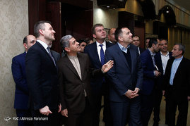 دیدار علی طیب نیا وزیر اقتصاد و دارایی با معاون نخست وزیر جمهوری اسلواکی و هیئت همراه