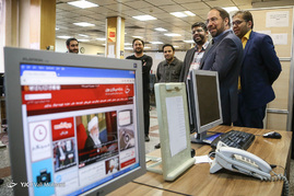 بازدید سخنگوی وزارت کشور از باشگاه خبرنگاران جوان