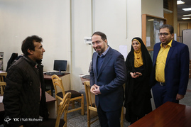 بازدید سخنگوی وزارت کشور از باشگاه خبرنگاران جوان