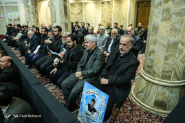 مراسم چهلمین روز درگذشت شهدای آتش نشان حادثه پلاسکو