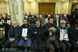 مراسم چهلمین روز درگذشت شهدای آتش نشان حادثه پلاسکو