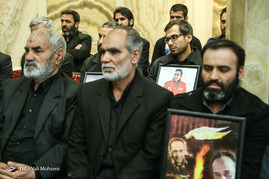 مراسم چهلمین روز درگذشت شهدای آتش نشان حادثه پلاسکو