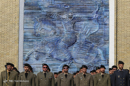 مراسم دانش آموختگی دانشجویان دانشگاه فرماندهی و ستاد ارتش