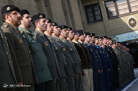 مراسم دانش آموختگی دانشجویان دانشگاه فرماندهی و ستاد ارتش