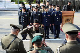 مراسم دانش آموختگی دانشجویان دانشگاه فرماندهی و ستاد ارتش