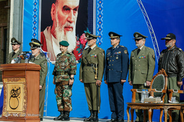 مراسم دانش آموختگی دانشجویان دانشگاه فرماندهی و ستاد ارتش