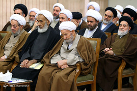 دیدار رئیس و اعضای مجلس خبرگان رهبری با رهبر معظم انقلاب