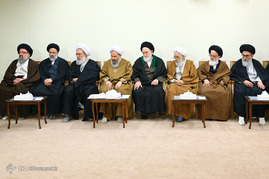 دیدار رئیس و اعضای مجلس خبرگان رهبری با رهبر معظم انقلاب