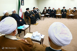 دیدار رئیس و اعضای مجلس خبرگان رهبری با رهبر معظم انقلاب