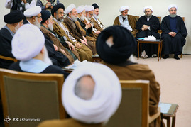 دیدار رئیس و اعضای مجلس خبرگان رهبری با رهبر معظم انقلاب