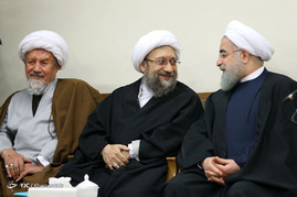 دیدار رئیس و اعضای مجلس خبرگان رهبری با رهبر معظم انقلاب
