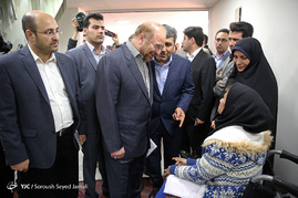 افتتاح ایوان انتظار میدان ولی‌عصر(عج)‎