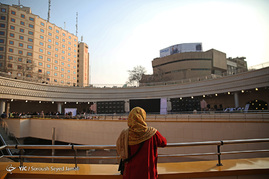 افتتاح ایوان انتظار میدان ولی‌عصر(عج)‎