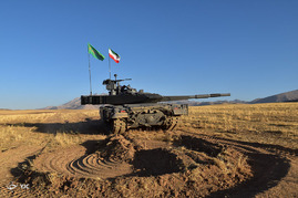 رونمایی از تانک پیشرفته و بومی کرار