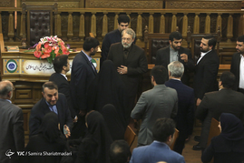 نشست خبری رئیس مجلس شورای اسلامی