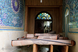 مراسم گلابشویی و شستشوی حرم مطهر حضرت سيدعلاءالدين حسين(ع) به مناسبت فرا رسيدن سال جدید - شیراز