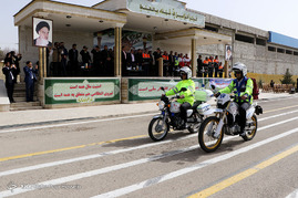 رزمايش انتظامی ترافيكی نوروز96 در شیراز‎