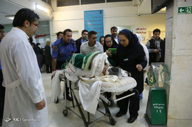 مصدومین حادثه چهارشنبه سوری