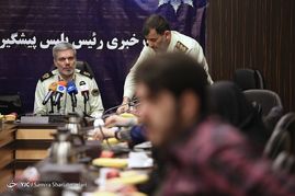 نشست خبری رئیس پلیس پیشگیری ناجا