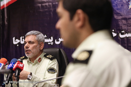 نشست خبری رئیس پلیس پیشگیری ناجا