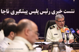 نشست خبری رئیس پلیس پیشگیری ناجا