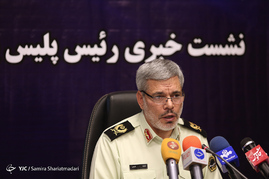 نشست خبری رئیس پلیس پیشگیری ناجا