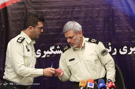 نشست خبری رئیس پلیس پیشگیری ناجا