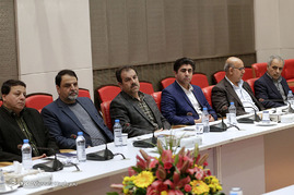 دیدار مدیران فدراسیون فوتبال با رئیس رسانه ملی‎