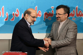 دیدار مدیران فدراسیون فوتبال با رئیس رسانه ملی‎