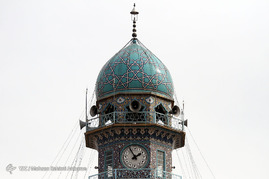 لحظه تحویل سال ۱۳۹۶در حرم امام رضا(ع)