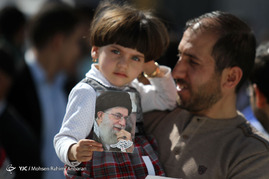 حرم مطهر امام رضا (ع) ساعاتی پیش از سخنرانی رهبر معظم انقلاب