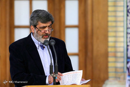 حضور و سخنرانی رهبر معظم انقلاب در اجتماع زائران و مجاوران حرم رضوی