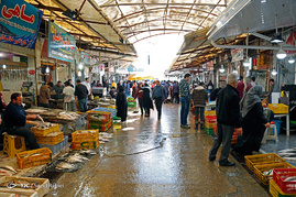 بازار ماهی فروشان فریدونکنار - مازندران