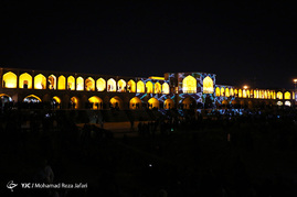 نورپردازی پل خواجو - اصفهان‎