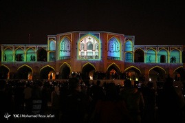 نورپردازی پل خواجو - اصفهان‎