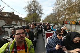 بازدید اصحاب رسانه از محله‌ عودلاجان تهران
