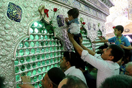 تجدید میثاق خدام حرم سیدعلاءالدین حسین(ع) به آستان مقدس شاهچراغ(ع) _شیراز‎